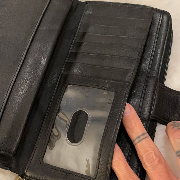 Fossil 1954 Black Leather two-in-one multi pocket wallet 😎🔥 - Picture 11 of 17